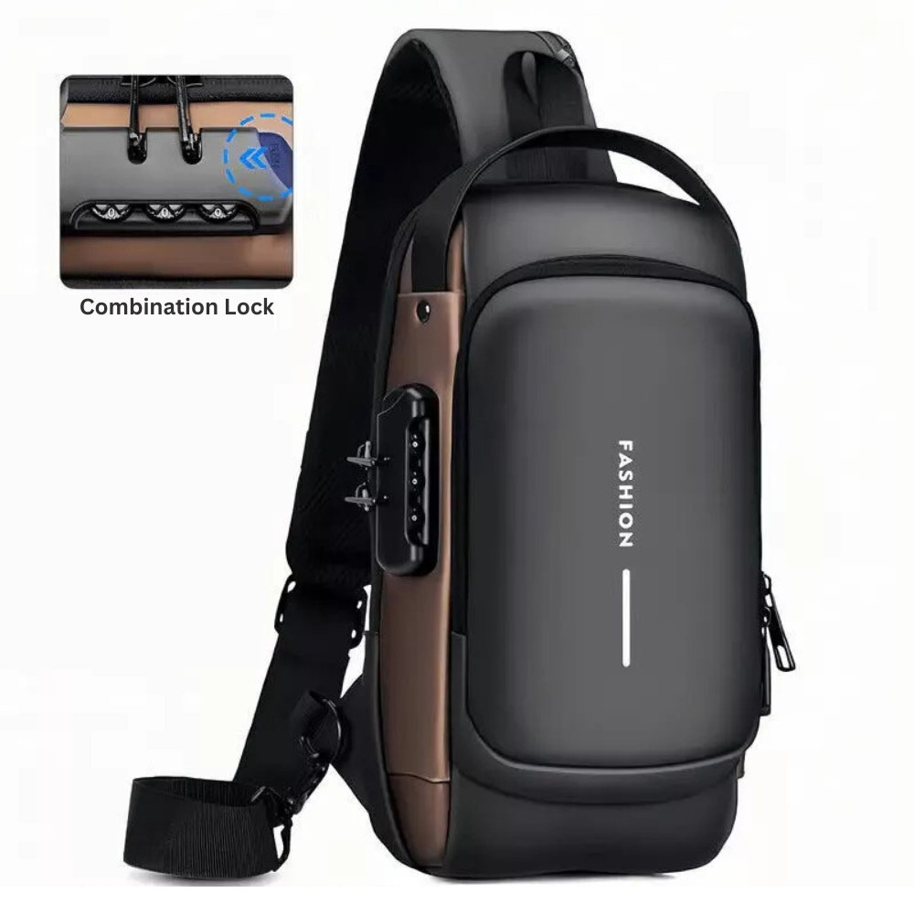 Anti-Theft Crossbody Charging Bag